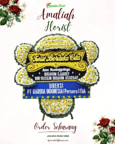 Papan Bunga Duka di Cipadung Kidul